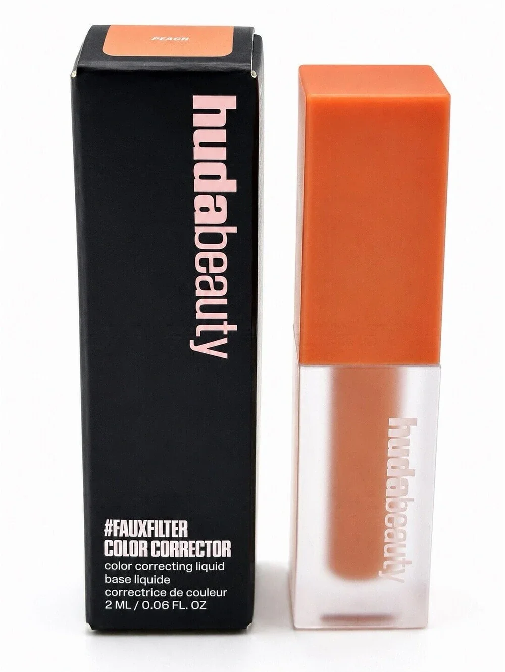 Huda Beauty #FauxFilter Color Corrector Peach Mini 2ml 0.06oz New In Box